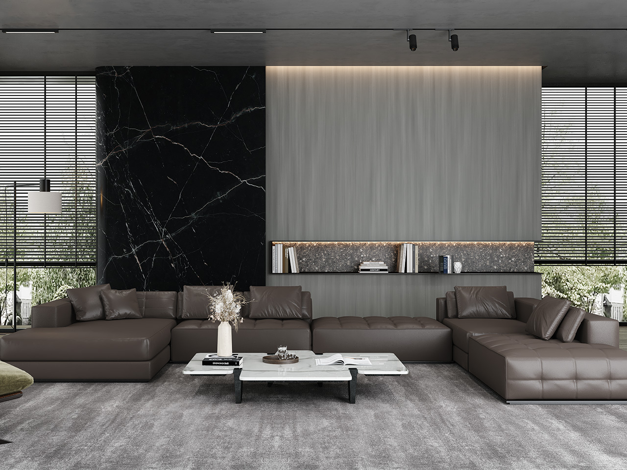 龙香柚木生态板-板材全屋定制案例