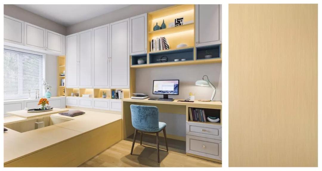 NG电子游戏板材生态板花色末影秋香