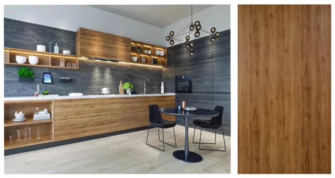 NG电子游戏生态板免漆板巴西古橡花色